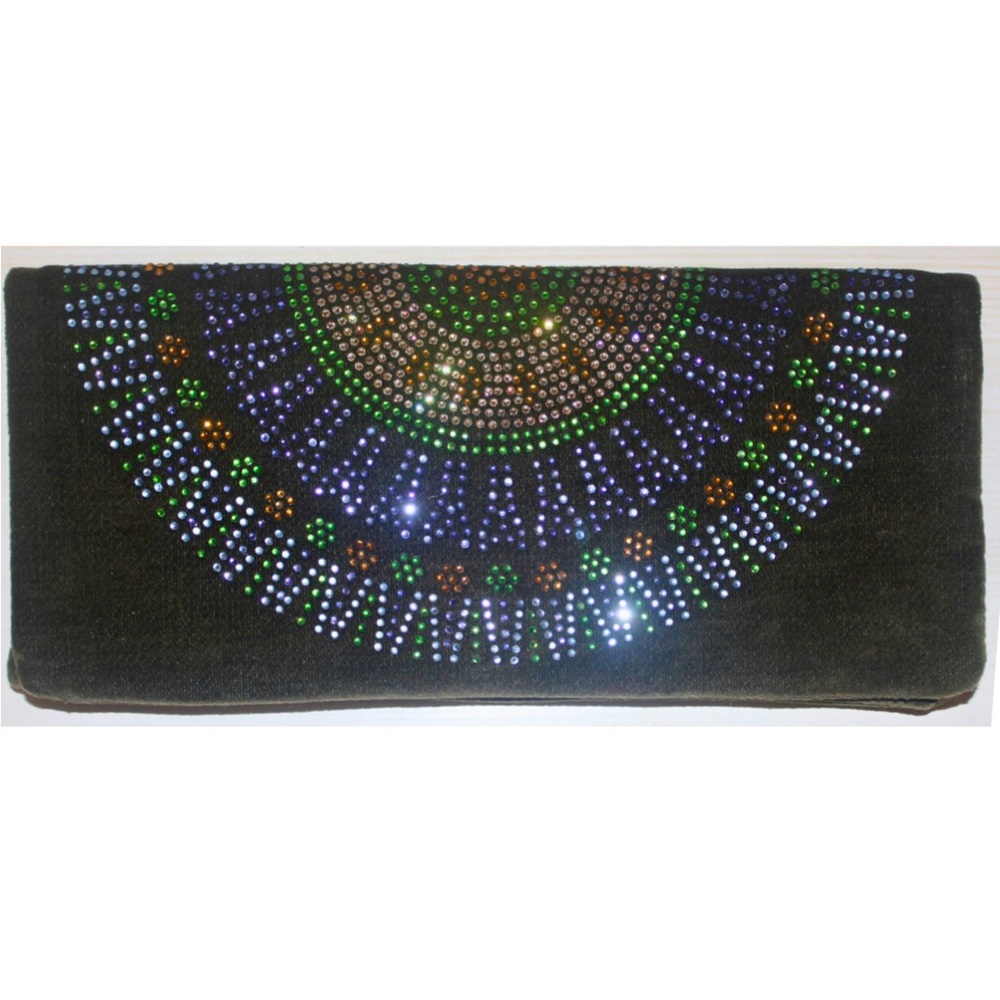 Tory Burch Velvet Clutch